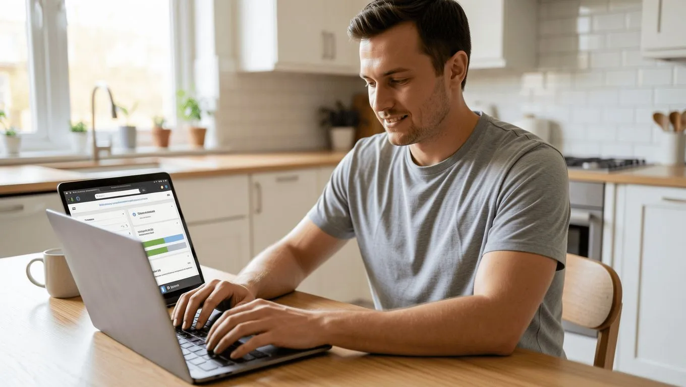 Comparing Illinois loans online for bad credit.