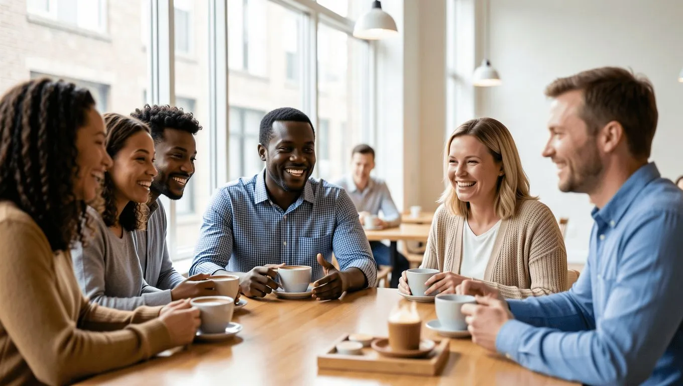 Evanston IL Residents Discussing Personal Finances