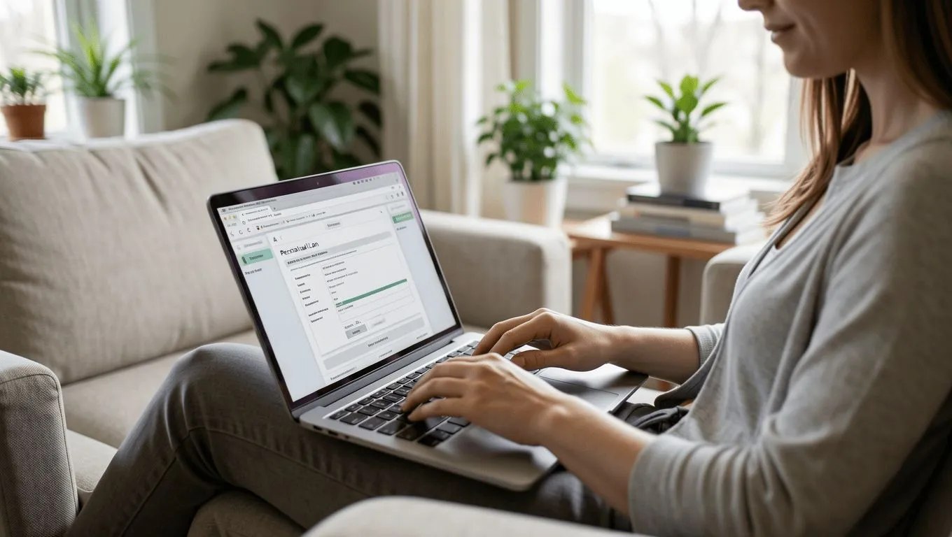 Applying for a Loan Online From Home in Evanston