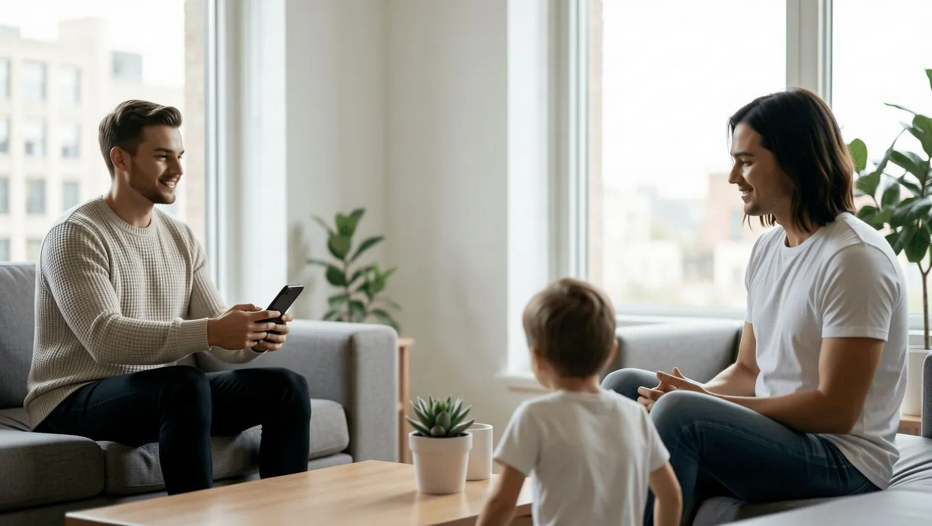 <8-12 word alt>Illinois resident reviewing loan options at home.
