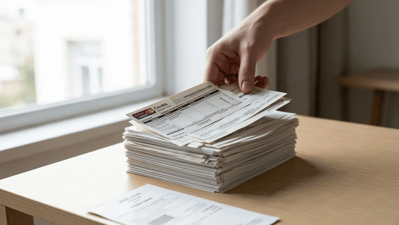 Organizing Bills for Debt Consolidation in Illinois